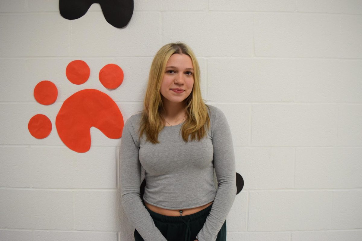 Natalie Wolikow, senior, wrapped up her last season for the Lady Cats.