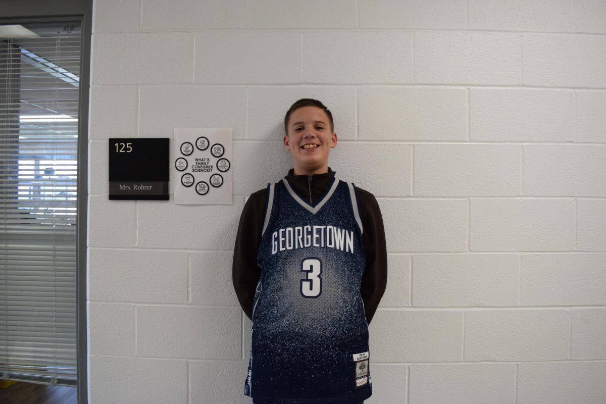 Jonah Carnahan, sophomore, is a member of the bowling team.