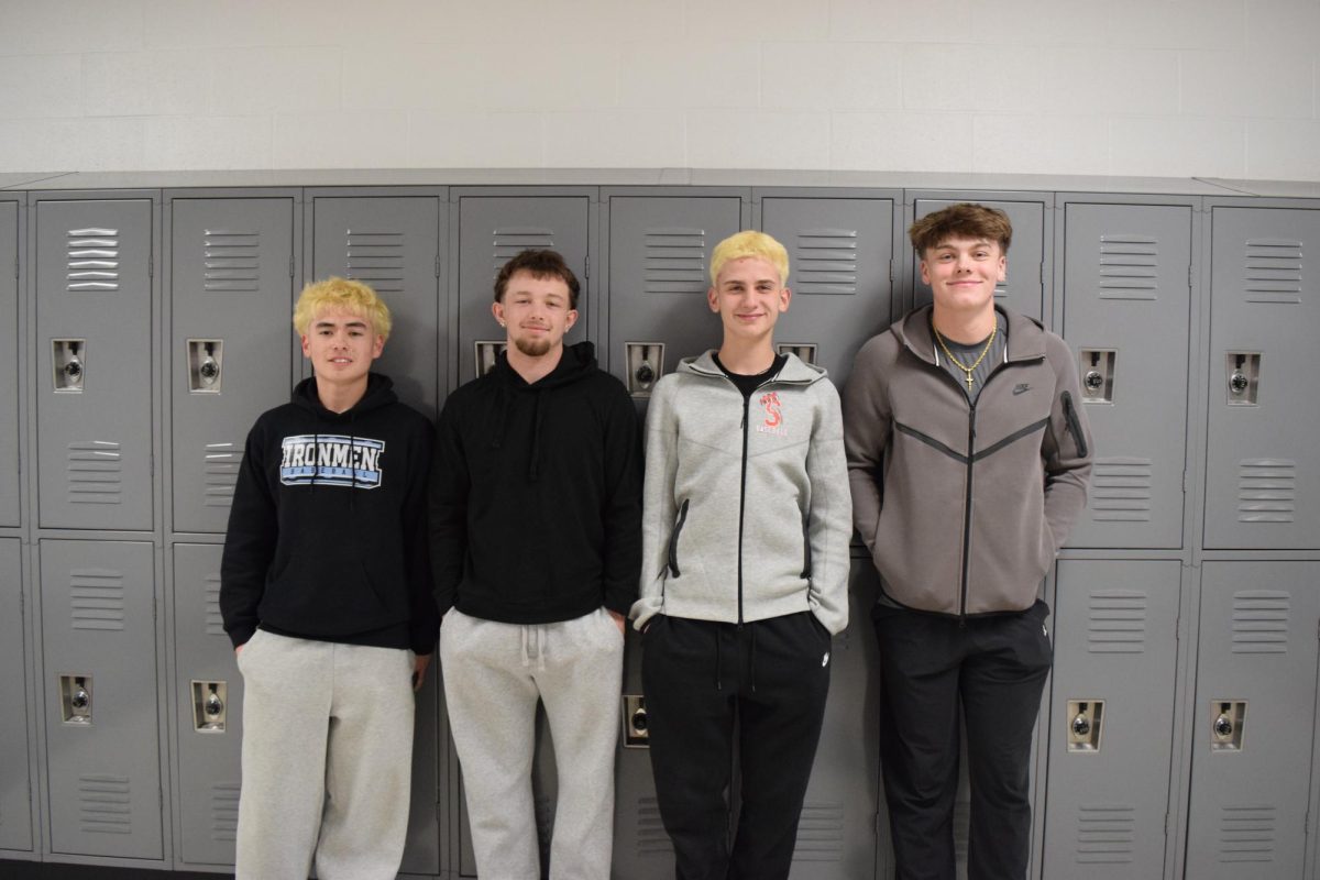 (Left to Right): Jordan Becker, Anthony Pastella, Travis McMurray and Drew Chizmar