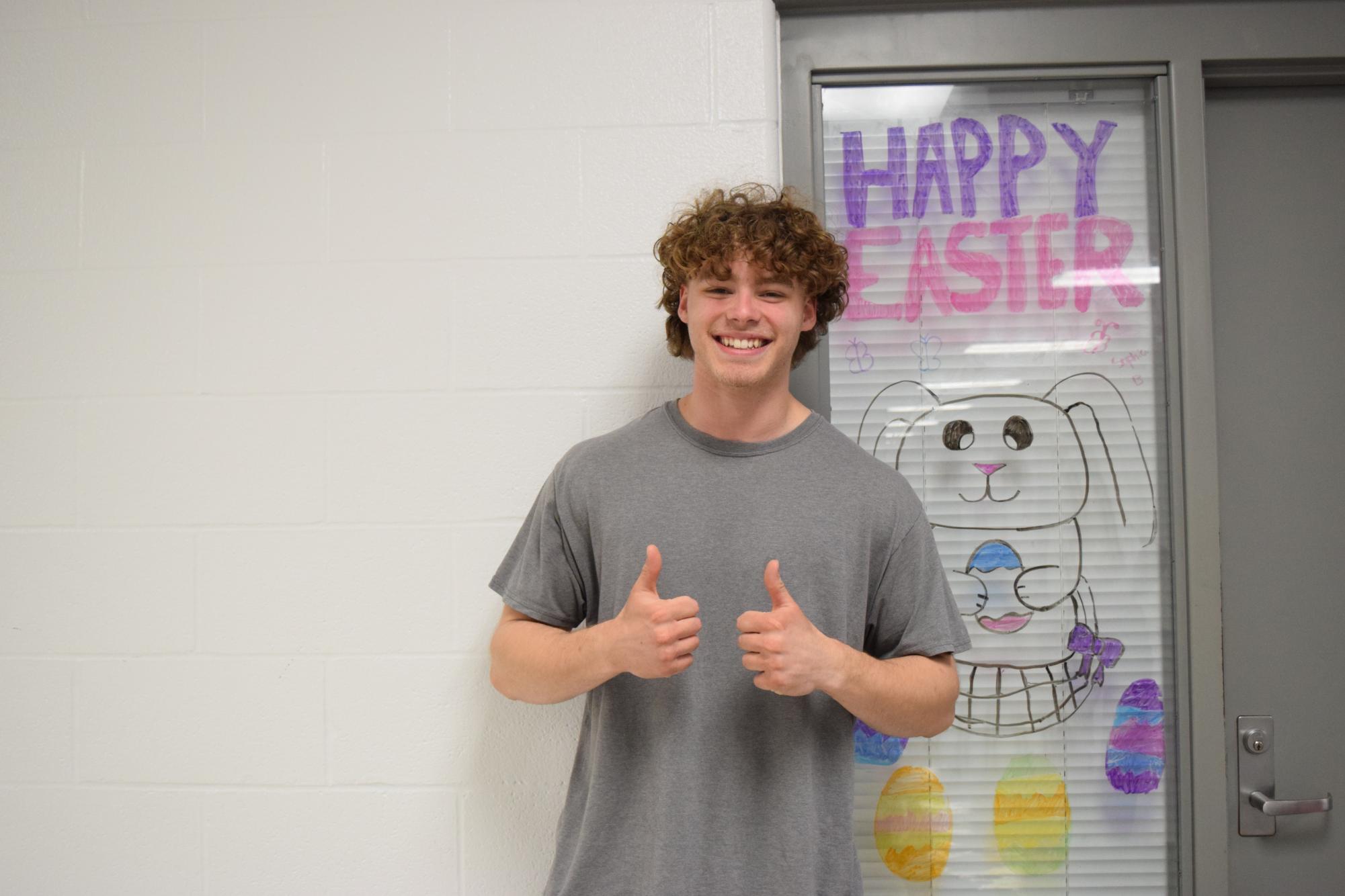 Joseph Delsignore, junior, feels confident with his ACT score.