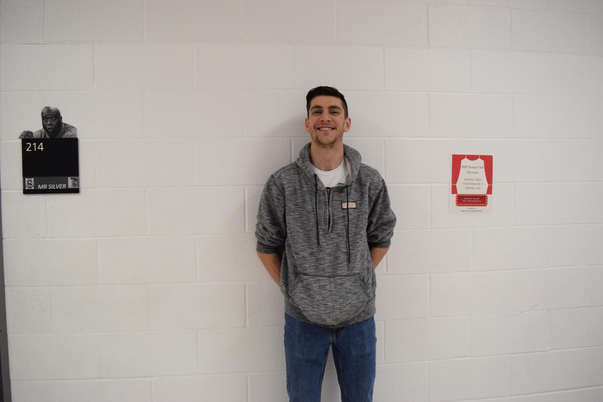 Mr. Silver teaches math and is a cross country and swim coach.
