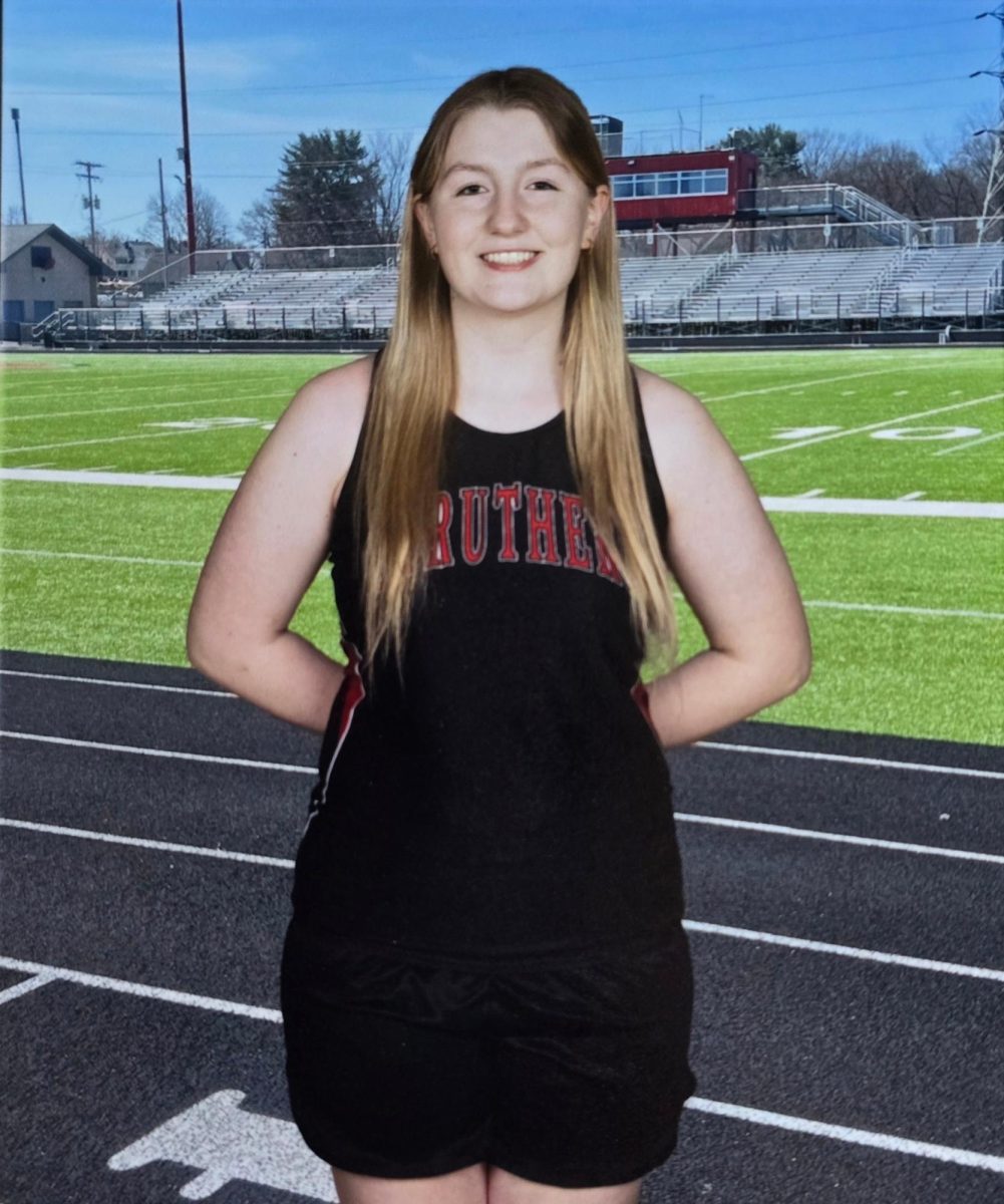 Delaney Painter, sophomore, runs cross country and track.