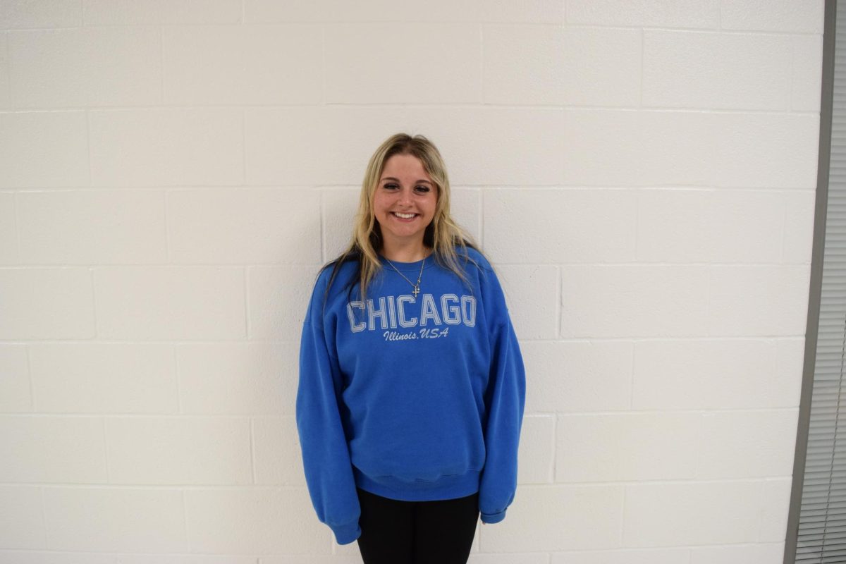 Hannah Susany, junior, is an outfielder for the softball team.