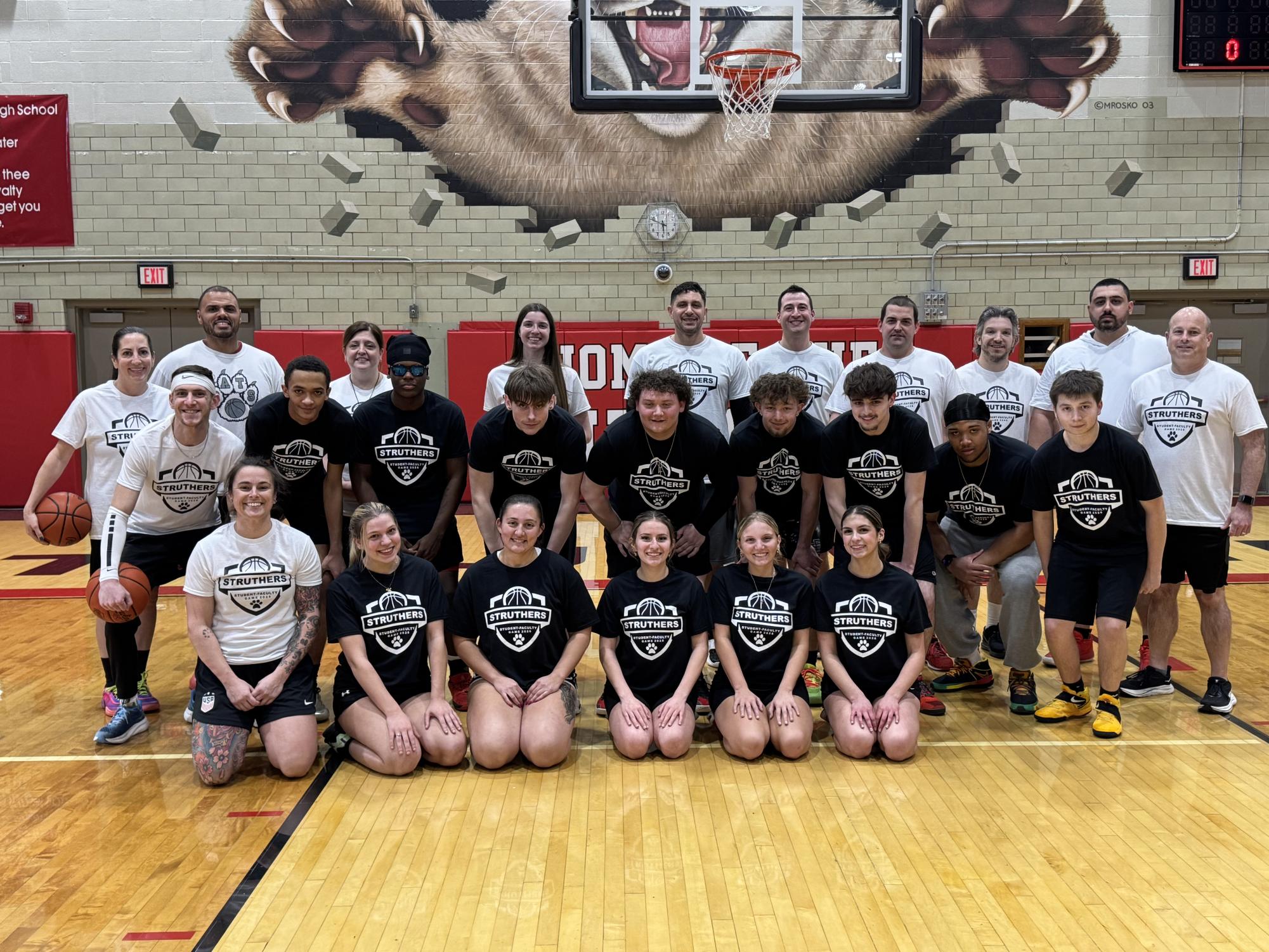 The Seniors vs. Faculty Game was held on Friday, March 20.