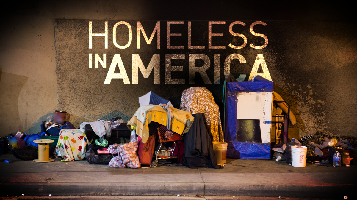 HOMELESSNESS MAKES JUMP IN US