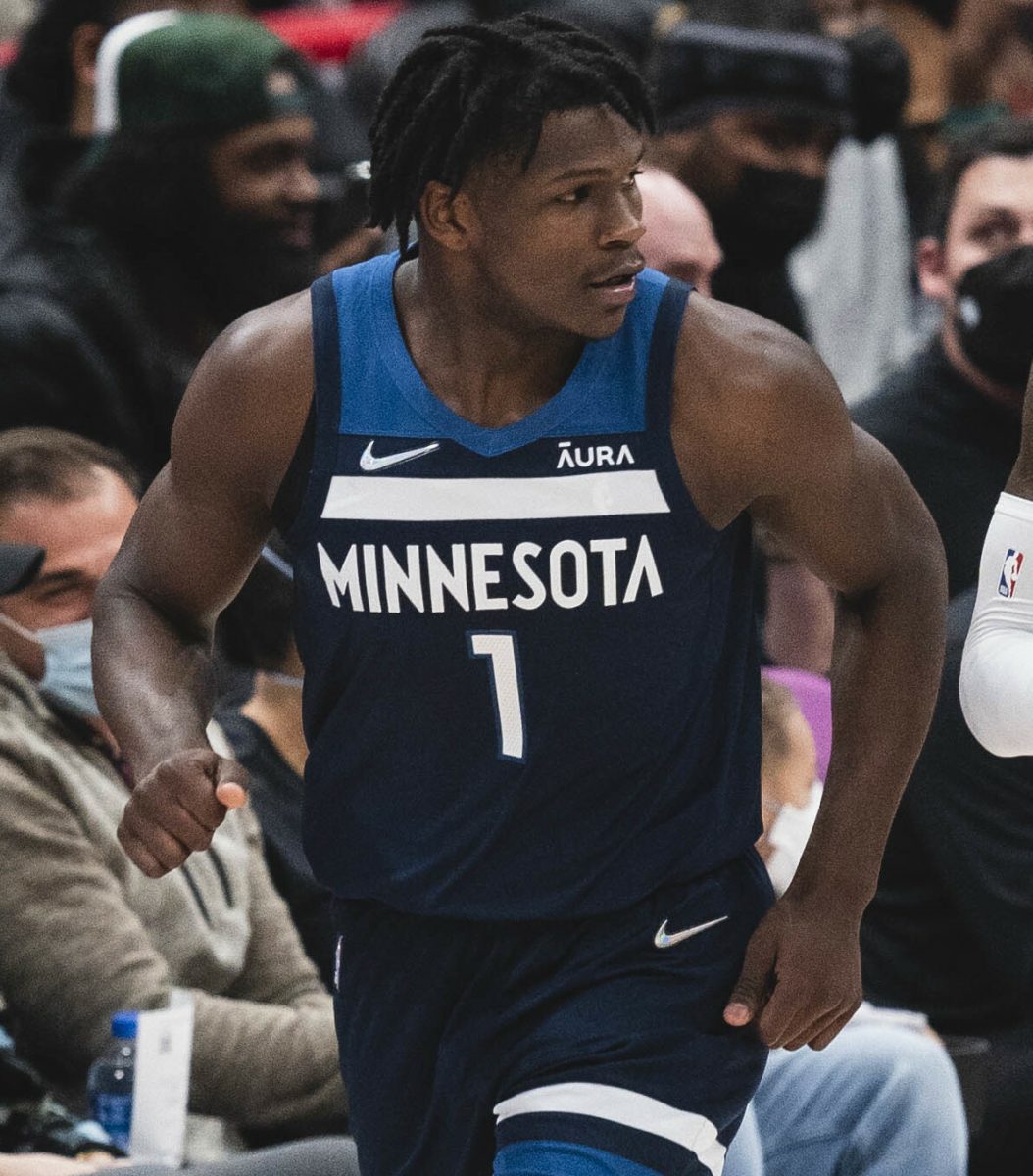 This year’s star player Anthony Edwards suffered a tough injury and just recently played through it for game one of the Spurs series.