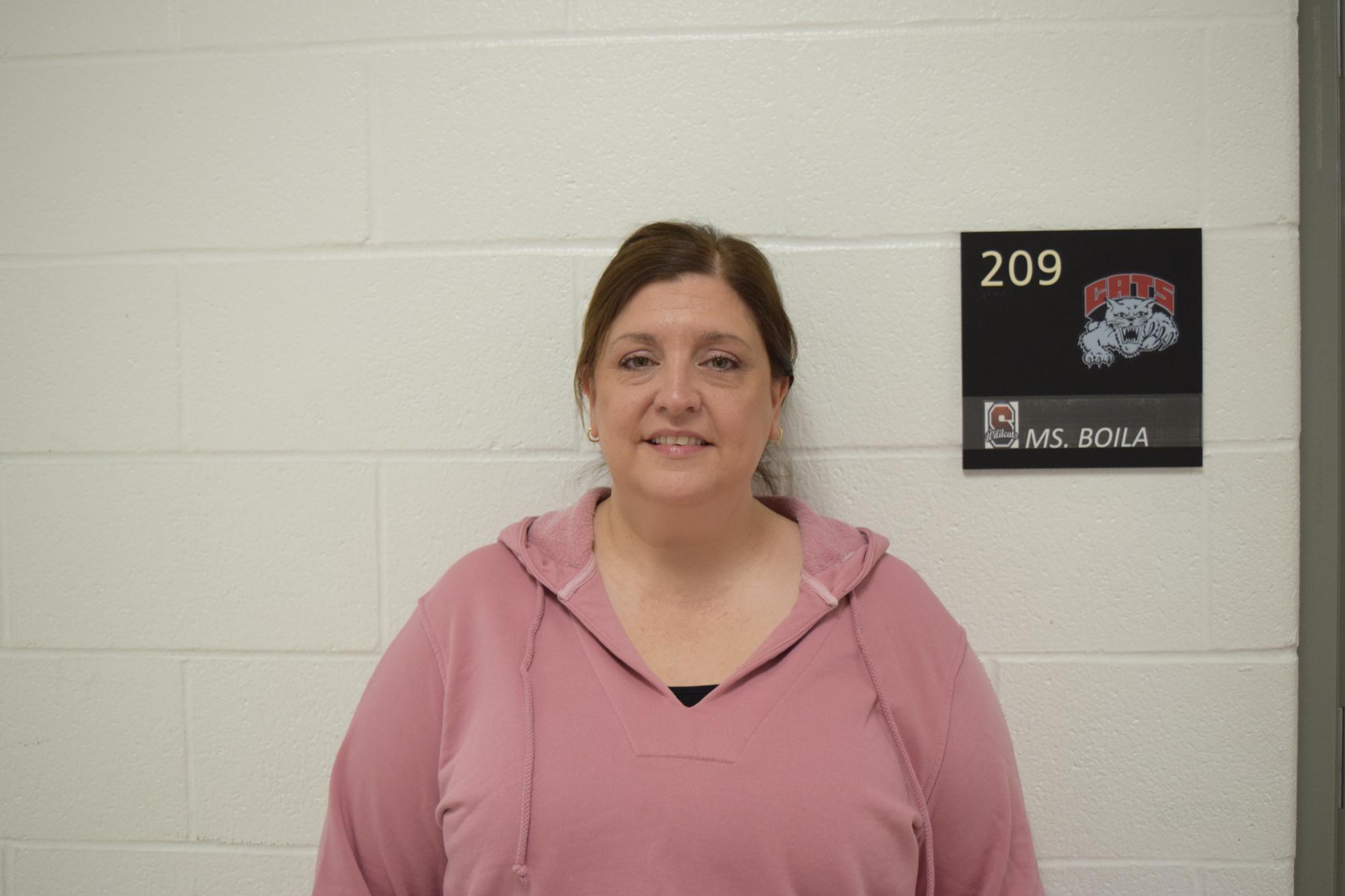 Ms. Boila is a science teacher at SHS.